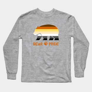 BEAR PRIDE Bear by WOOF SHIRT Long Sleeve T-Shirt